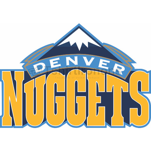 Denver Nuggets T-shirts Iron On Transfers N977 - Click Image to Close